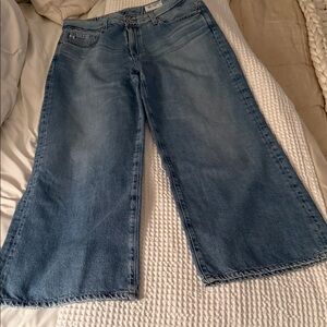 AG Adriano Goldschmied Light Blue Flare Jeans